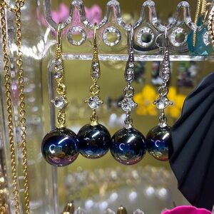 Gold Plated And Silver Plated Malachite Green